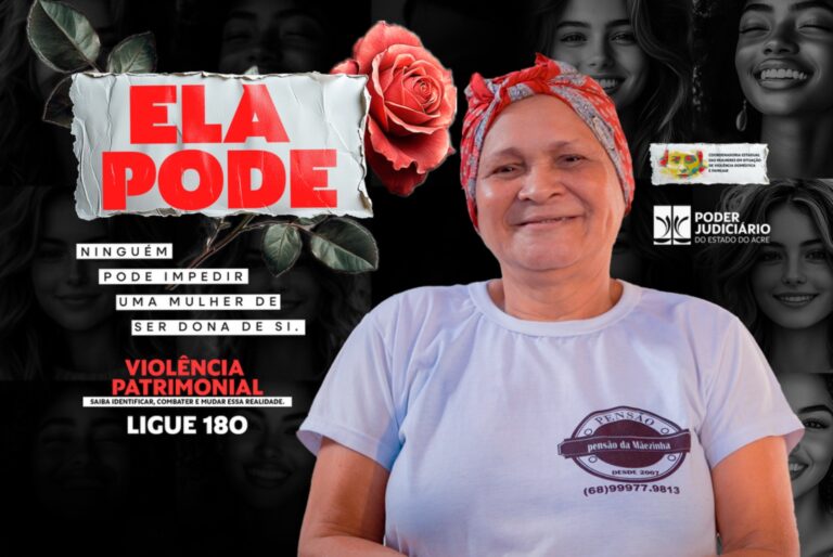 Ela pode: Justiça lança campanha para conscientizar sobre violência patrimonial contra mulheres